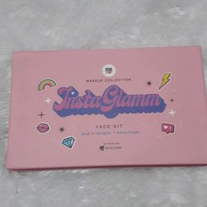 MyGlamm POPxo Makeup Collection InstaGlamm Face Kit features all your handbag essentials in an easy-to-carry, mini palette