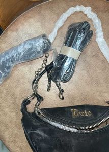 black Shanil shoulder+sling bag