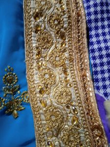 Beautiful Heavy Festival Ston Work Saree