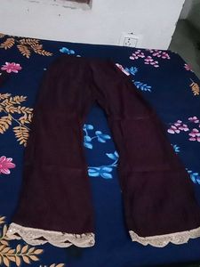 Elegant Maroon Kurta with Mirror Work