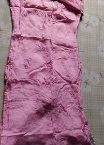 Pink Embellished Kurta