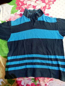 Cotton Striped Top