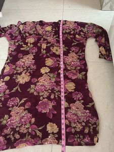 Women Georgette Kurti For Summer
