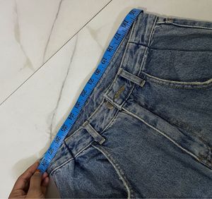 High-Waisted Wide-Leg Jeans &amp; top