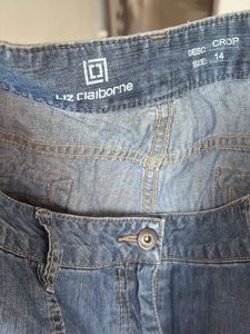 Liz Claiborne Denim Capri Pants