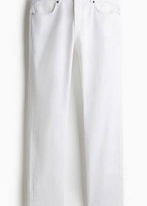 Classic White Denim Jeans