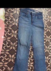Blue Flare Jeans