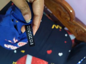 H&amp;M Navy Blue Corp T Shirt