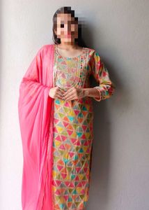 multi colour kurta set 💗