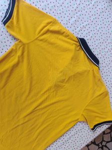 Men's Yellow Polo T-Shirt