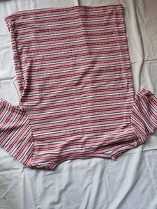 Striped Ribbed Knit Top