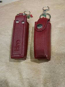 Cute Cherry Keychain Holder Set pack of 2