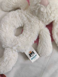 Jellycat White Bunny Plush Toy