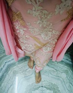 Elegant Pink Embroidered Kurta Set