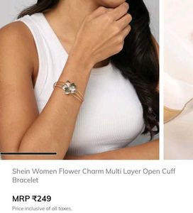 free size cute golden bracelet