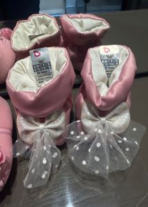 Adorable Pink Baby Shoes