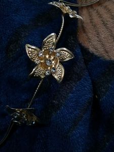 New Golden Colour Tiara Or Juda Pin