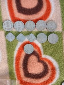 Five Ten &amp; Twenty Paise Commemorative Coins