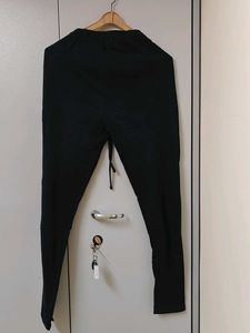 Black Straight Fit Salwar Pants