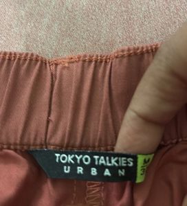 Trendy Rust woven Cargo Pants