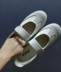 Ginger Striped Mary Jane Sneakers