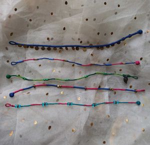 Handmade Boho Anklet combo of 5