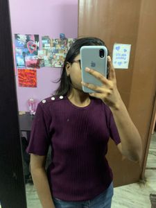 Ribbed Knit Top