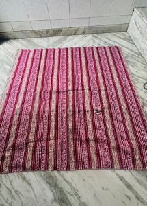 Elegant Red Striped kurta fabric