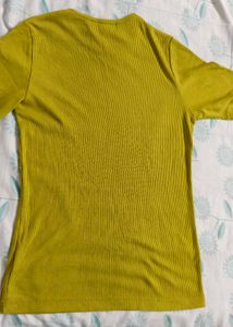 Yellow T-Shirt Top