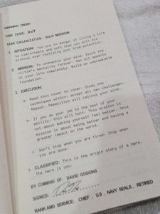 Can't Hurt Me by David Goggins hard cover original