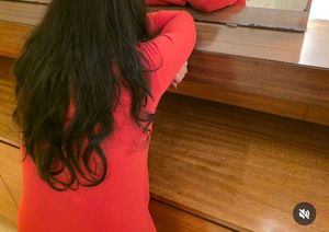 Red dress