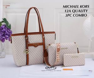Michael Kors 3PC Combo Tote Bag Set