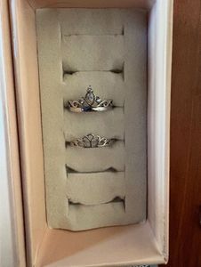 Sparkling Tiara Ring Set