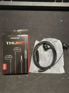 KRATOS THUMP Braded Wired Earphones E02