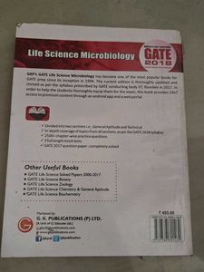 Life Science Microbiology GATE 2018