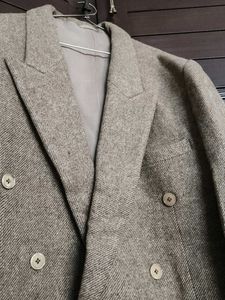Men Wool Blend Blazer