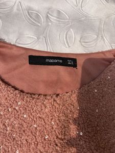 Madame Sparkling Teddy Hoddie Pullover