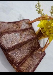 Stylish Woven Hobo Bag
