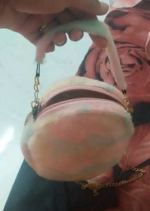 Valentine's Day Heart Purse with side purs