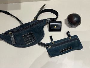 Suede Fanny Pack Set