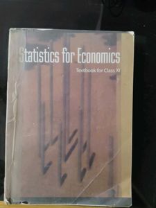 Statistics for Economics Textbook Class XI