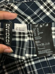 Classy Chequed Mini Skirt