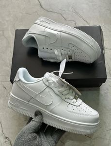Classic White Air Force 1 Sneakers