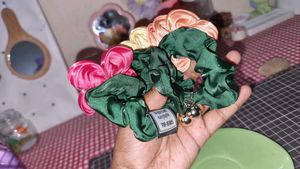 pack of 3 korean premium flowe scrunchies