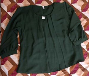 Ruffled and  Off-Shoulder Top