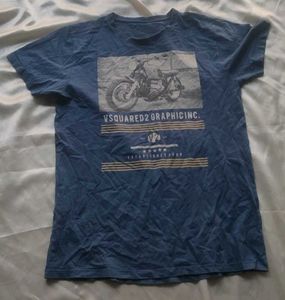 Blue Graphic T-Shirt