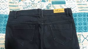 Classic Black Denim Jeans
