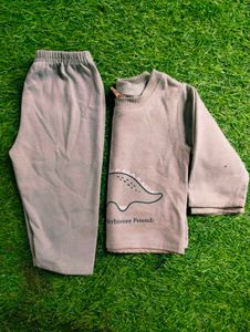 Cute Dinosaur Tracksuit Set