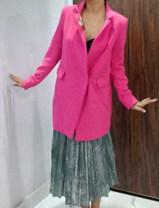 Fuschia Blazer