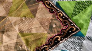 Embellished Net Dupatta